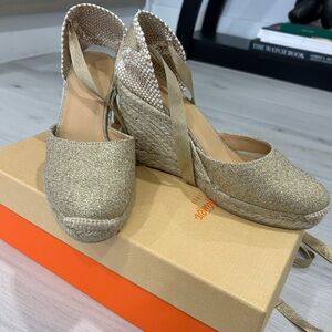 Castaner ankle espadrile